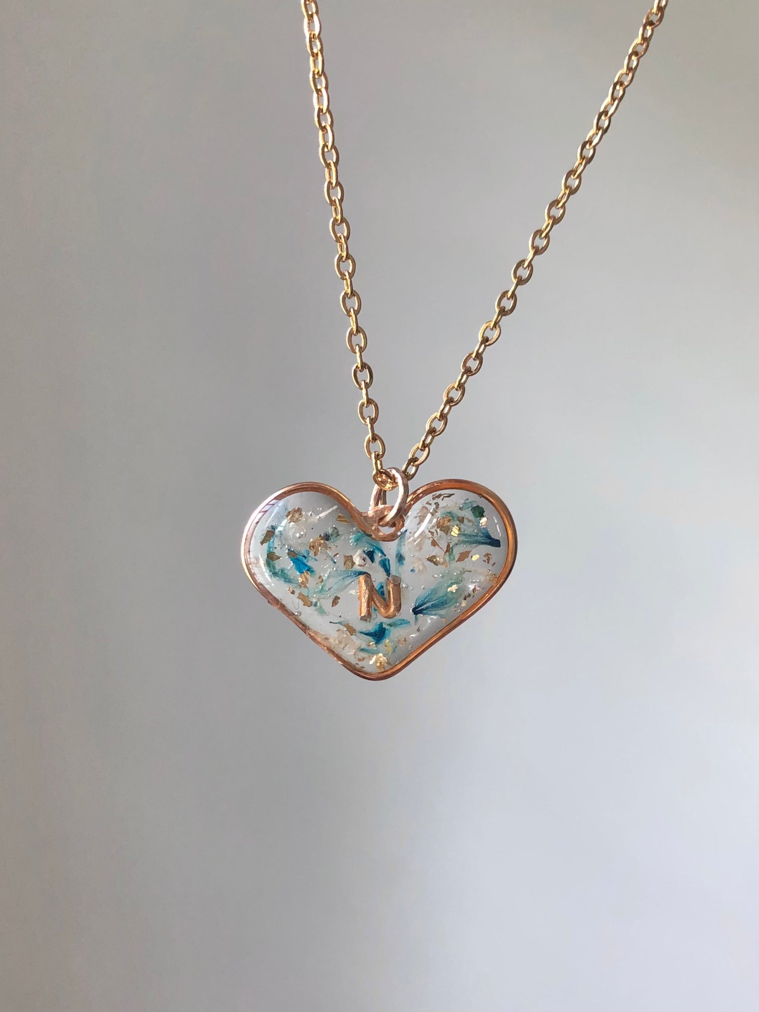 Amore Initial Pendant Necklace