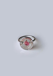 Pink Flora Ring