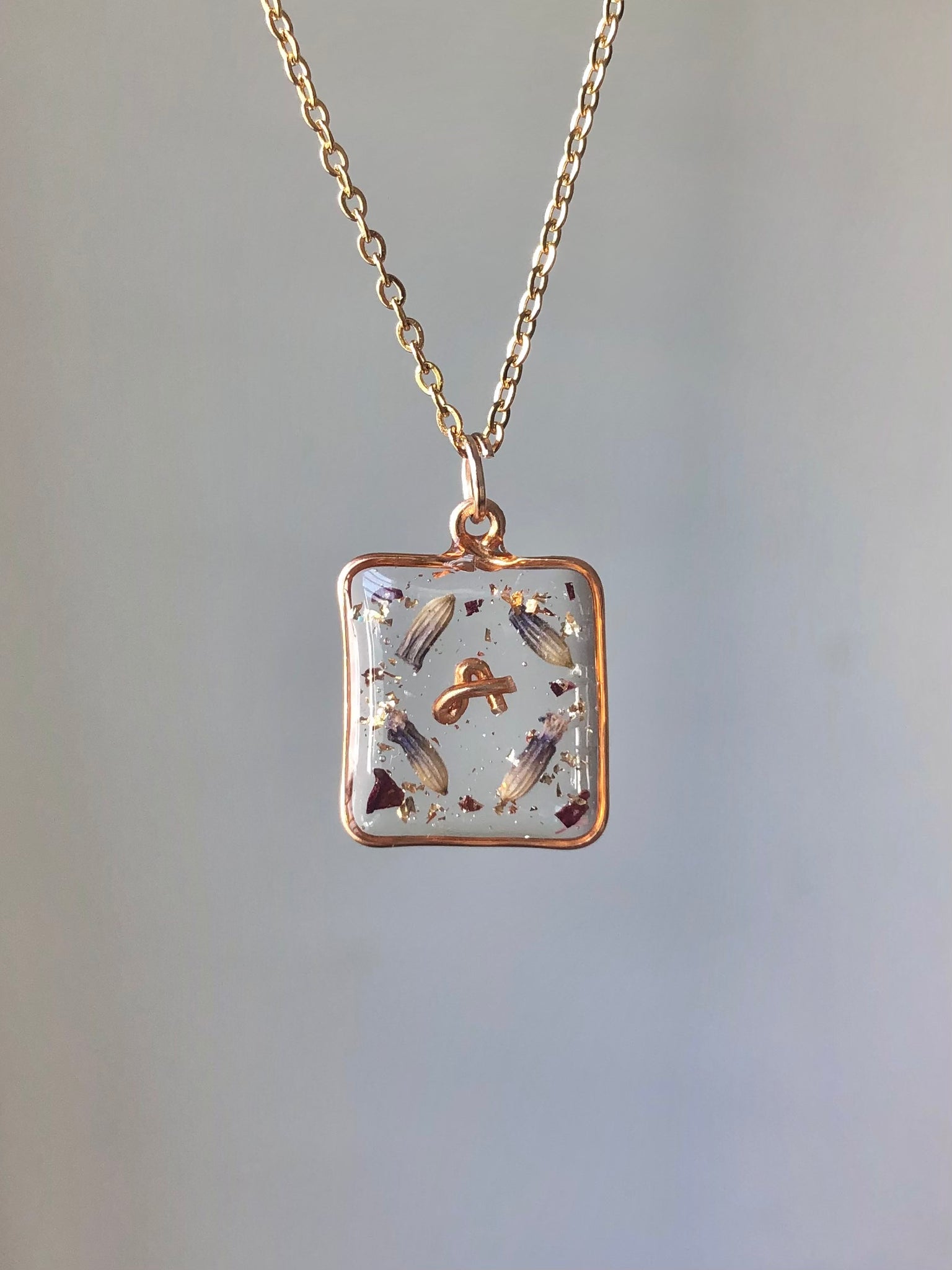 Layla Initial Pendant Necklace