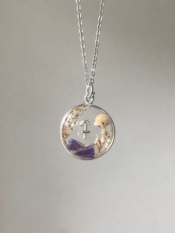 Zodiac Sign Hera Pendant Necklace